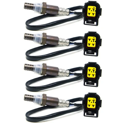 Sensor de oxígeno O2 aguas abajo y aguas arriba 4 piezas para Dodge Durango Jeep Grand Cherokee 4,7 L Foto 1 de 4