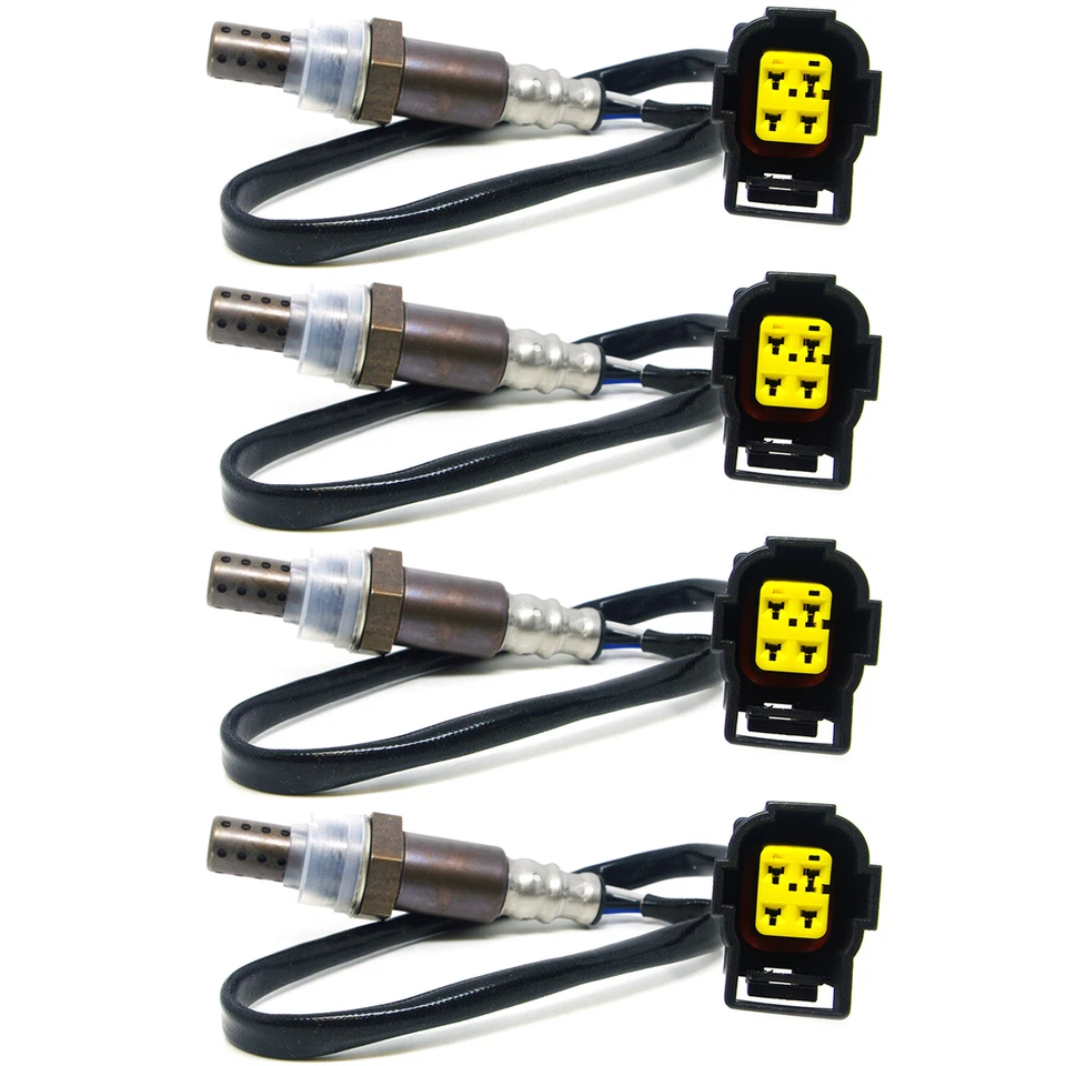 Sensor de oxígeno O2 aguas abajo y aguas arriba 4 piezas para Dodge Durango Jeep Grand Cherokee 4,7 L Foto 1 de 4