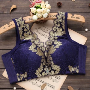 Women Lace Wireless Plus Size Minimizer Bra Full Coverage Vest Bras vs secret - Picture 1 of 19