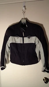 Moto GP Black/Gray, W/Liner, Vented, Motorcycle Jacket, Womens Med - Bild 1 von 12