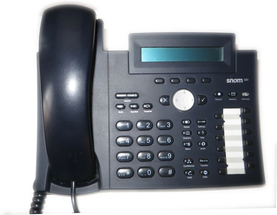 Snom 320 VOIP Systemtelefon Telefon    #60 - Bild 1 von 1
