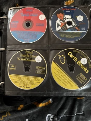 Lot of 300 Karaoke CD Discs Various Genres / Artists — 第 1/4 张图片