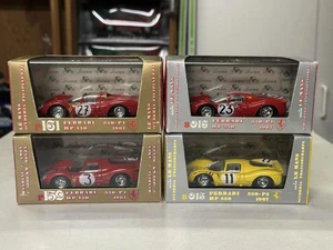 4 car LOT 1:43 BRUMM diecast race cars FERRARI 330 P1 P4 r159 r161 s015 s016 - Picture 1 of 9