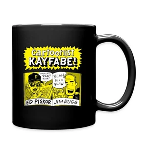 Cartoonist Kayfabe With Jim And Ed Full Color Mug, One Size, black - Picture 1 of 4