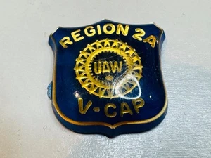 United Auto Workers UAW Region 2A V-CAP Political PAC Ohio West Virginia PA Pin - Picture 1 of 2