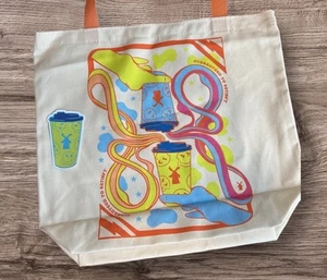 Rare Limited Edition Orange Strap Dutch Bros Tote Bag & LE Sticker Z - Picture 1 of 3
