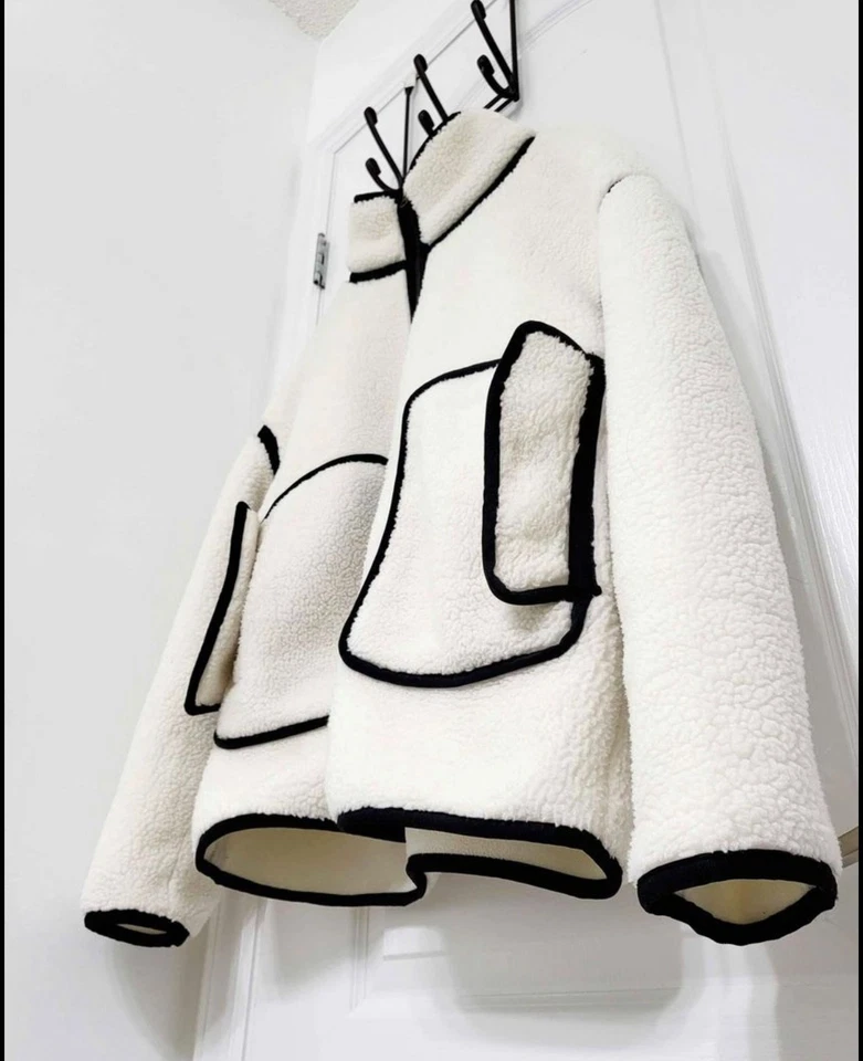 Chaqueta polar de diseñador Overfit Foto 1 de 1