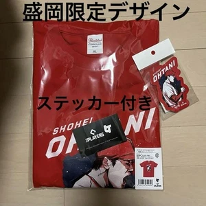 Shohei Ohtani Limited Edition XL T-Shirt & Sticker - Iwate Design MLB - Picture 1 of 5