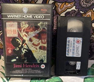 JIMI HENDRIX 1985 VHS VIDEO PAL ORIGINAL WARNER BROS. BIG BOX Untested Music - Picture 1 of 9