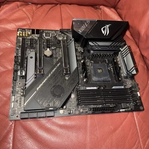 ASUS ROG Strix X570-F Gaming Motherboard AMD AM4 ATX, DDR4 NOT TESTED - Picture 1 of 3