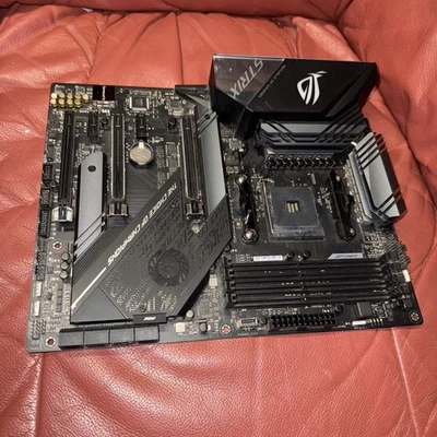 ASUS ROG Strix X570-F Gaming Motherboard AMD AM4 ATX, DDR4 NOT TESTED - Image 1 of 3