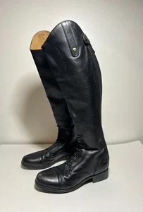 Stivali equitazione alti Ariat donna pelle nera Heritage Contour Field zip cavallo 7 - Foto 1 di 7