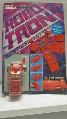 NIP Vintage Robotron 1984 Loadtron Buddy L Transformer Robot Motorized 2 In 1 - Image 1 of 3