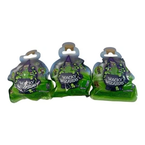 Lot Of (3) Wacky Wizards Mini Figure Series 1 Blind Figures Mystery Pack - Picture 1 of 2