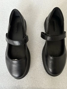 NORDSTROM Girls Mary Jane School Uniform / Dress Casual Shoes BLACK Sz 3M - Picture 1 of 6