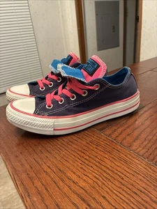 Sneakers Converse Chuck Taylor All Star Blu Rosa Caldo Uomo 4 Donna 6 140064F - Foto 1 di 12
