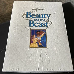 Walt Disney Beauty And The Beast Deluxe Collectors Edition VHS/CD Complete - Picture 1 of 7