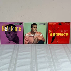 Harry Belafonte Belafonte Act 2 Jamaica 45 RPM Records Lot 3 - Picture 1 of 10