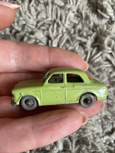 LESNEY MATCHBOX 1-75 SERIES - WOLSELEY 1500 SALOON - GREEN Vintage - Picture 1 of 6