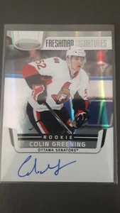 11/12 Certified Colin Greening RC Autograph - Picture 1 of 2