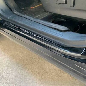 For Subaru Forester Accessories Stainless Steel Door Sill Protector Scuff 19-23 - Picture 1 of 6