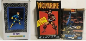 X-MEN : THE BEAST, CYCLOPS & WOLVERINE MODEL KIT SET (TH) - Picture 1 of 11