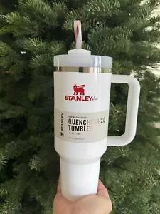 Stanley Mistletoe Twist Quencher Flowstate Tumbler Cyber Monday Limitato - Foto 1 di 3