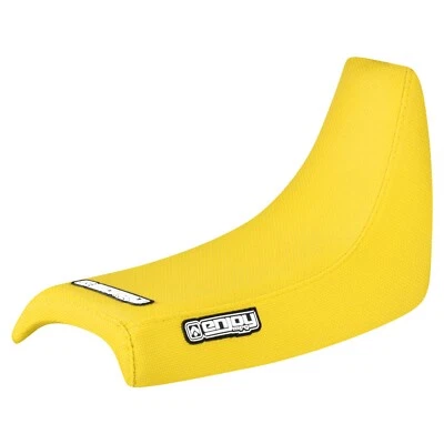 Cubierta de asiento Yamaha PW 50 PW50 estilo pinza de alta tracción de Enjoy Mfg amarillo #91 Foto 1 de 4