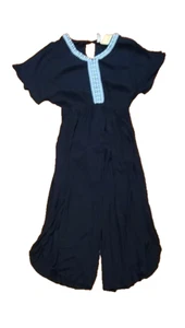 NWT American Rag Wrap Jumpsuit Romper Tie Elastic Waist Slant Slit Legs Sz 2XL - Picture 1 of 9