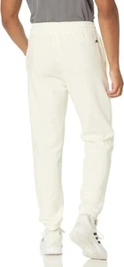 Adidas Mens Off White Elastic Waist Legends Basketball Pants Size 2XLT - Picture 1 of 2