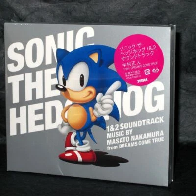Sonic The Hedgehog 1 and 2 Soundtrack Original Game Music Soundtracks 3 CD NEW - Image 1 of 2