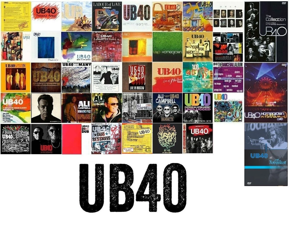 UB40 42 LPCD + 4 Music DVD 26 of UB40 greatest hits + live holland / - Image 1 of 1