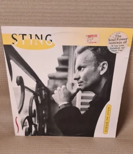 Sting – When We Dance/If You Love Somebody Set Them Free Soul Power Remix LP VG - Picture 1 of 4