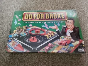 Go For Broke Board Game 2004 Family Game Night By Parker Brand New Sealed - Picture 1 of 3