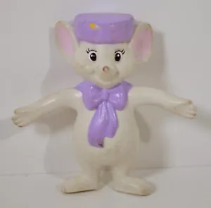Figura de acción Bianca 1990 3" rara de McDonald's EUROPA Disney Rescatadores Abajo Bajo - Imagen 1 de 4