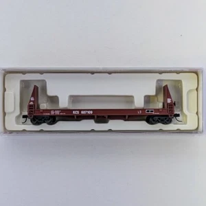 Atlas 5000486x N Scale SIECO Pulpwood Flat Car - Kansas City Southern - Picture 1 of 2
