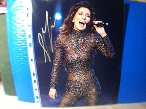Foto autógrafo Shania Twain certificado de autenticidad - Imagen 1 de 4