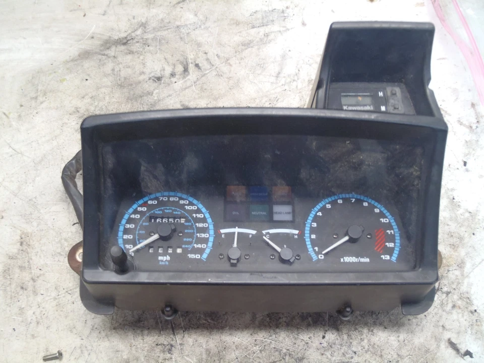 Kawasaki ZG1000 1000 1986-1993 Concours velocímetro tacómetro medidores Foto 1 de 4