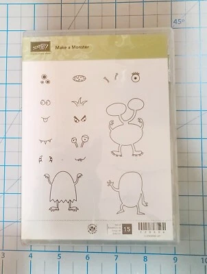Stampin’ Up! Juego de estampillas MAKE A MONSTER Foto 1 de 3