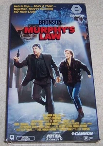 Murphys Law (VHS, 1989) Charles Bronson Action Suspense - Foto 1 di 1