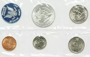 1965 SMS Set Original Envelope 40% Silver Kennedy US Special Mint Set (5 Coins) - Picture 1 of 3