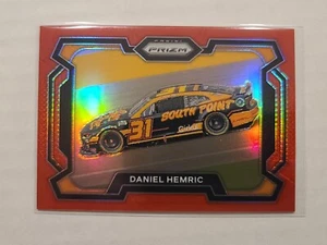 2024 Prizm NASCAR Daniel Hemric #58 Red Prizm Parallel 67/299 - Picture 1 of 2