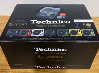 Technics SL-1200M7L Miniature Collection Unopened BOX of 12 Boxes NEW IN STOCK - Image 1 of 4