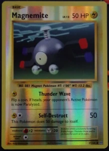 Magnemite Reverse Holo 37/108 Evolutions Pokemon Card - Foto 1 di 2