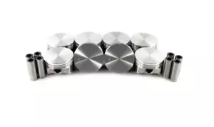 Coated Flat Top Pistons for 2004-2009 Chevrolet 325 5.3L to 346 5.7L 3.898 Bore - Picture 1 of 1