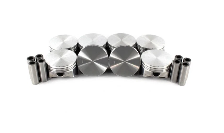 Coated Flat Top Pistons for 2004-2009 Chevrolet 325 5.3L to 346 5.7L 3.898 Bore - Image 1 of 1