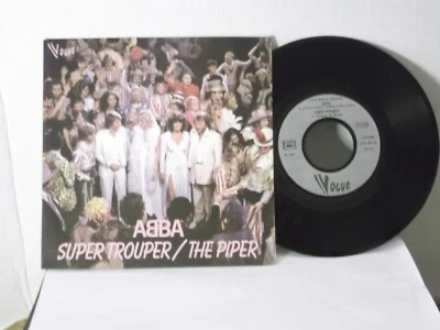 ABBA,Vogue,"Super Trouper"France,7"45 with P/S,1980 Euro Pop, - Image 1 of 3