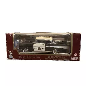 1957 Chevrolet Bel Air Police Chief 1:18 Die Cast Road Legend 92107 - Picture 1 of 5