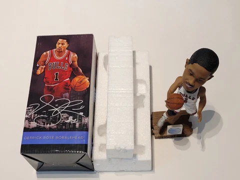 Derrick Rose Chicago Bulls NBA ATT 2013/2014 Basketball Bobblehead Stadium Rare! Cover