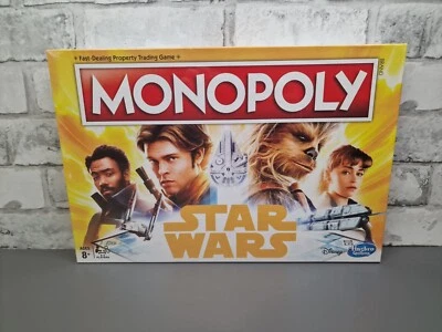 Star Wars Story Solo Edition Hasbro Monopoly Board Game 2017 - New / Sealed - Image 1 of 2